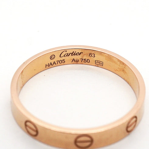Love Ring 18K Rose Gold Mini