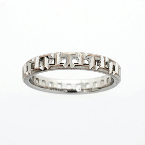 T True Narrow Ring 18K White Gold