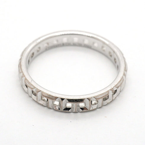 T True Narrow Ring 18K White Gold