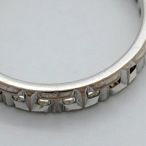 T True Narrow Ring 18K White Gold