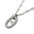 Pendant Necklace 18K White Gold with Diamond