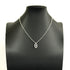 Pendant Necklace 18K White Gold with Diamond