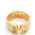 Vendome Louis Cartier Band Ring 18K Tricolor Gold