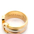 Vendome Louis Cartier Band Ring 18K Tricolor Gold
