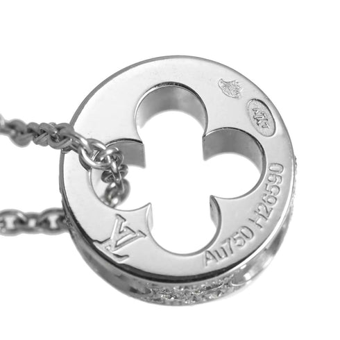 Empreinte Pendant Necklace 18K White Gold with Diamond
