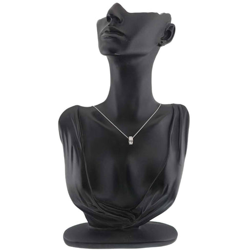 Empreinte Pendant Necklace 18K White Gold with Diamond