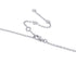 Astrale Cerchi Pendant Necklace 18K White Gold with Diamond