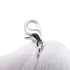 Astrale Cerchi Pendant Necklace 18K White Gold with Diamond