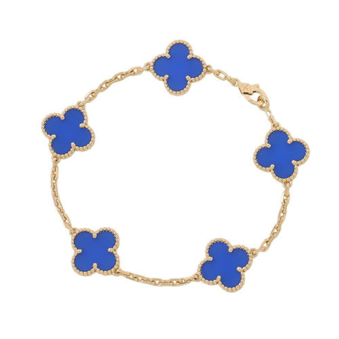 Alhambra Bracelet 18K Yellow Gold