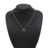 Alhambra Pendant Necklace 18K Yellow Gold and Malachite