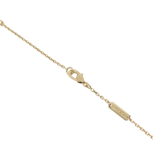 Alhambra Pendant Necklace 18K Yellow Gold and Malachite