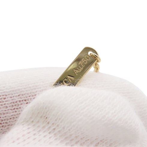 Alhambra Pendant Necklace 18K Yellow Gold and Malachite