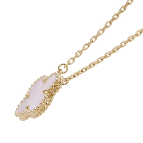 Alhambra Pendant Necklace 18K Yellow Gold and Mother of Pearl