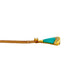 Diva's Dream Pendant Necklace 18K Yellow Gold with Turquoise and Diamond