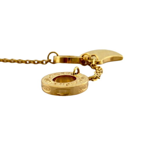 Diva's Dream Pendant Necklace 18K Yellow Gold with Turquoise and Diamond