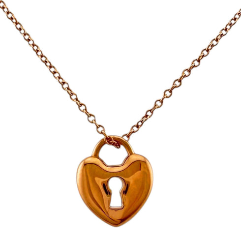 Pendant Necklace 18K Rose Gold