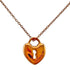 Pendant Necklace 18K Rose Gold