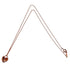 Pendant Necklace 18K Rose Gold
