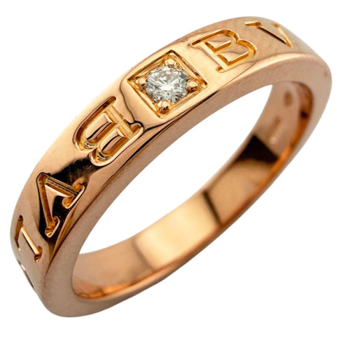 Ring 18K Rose Gold with Diamond