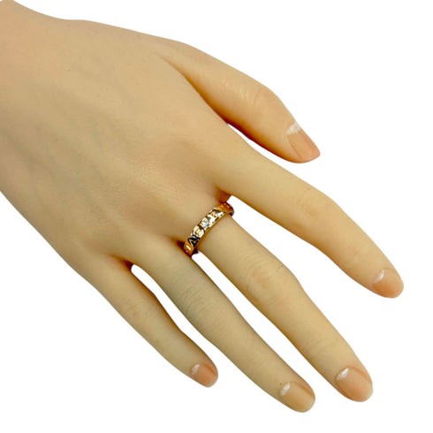Ring 18K Rose Gold with Diamond