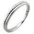 Quatre Radiant Half Ring Platinum
