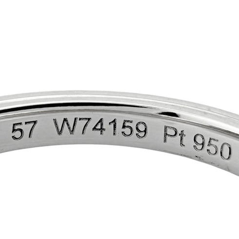 Quatre Radiant Half Ring Platinum