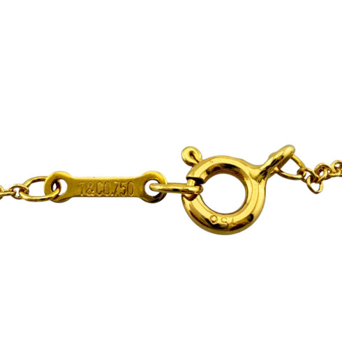 Loving Heart Pendant Necklace 18K Yellow Gold