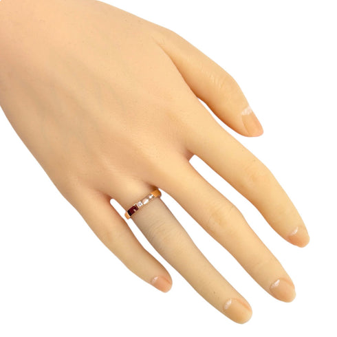 Ring 18K Rose Gold with Diamond