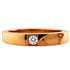 Ring 18K Rose Gold with Diamond
