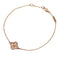 Sweet Alhambra Bracelet 18K Rose Gold
