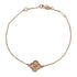 Sweet Alhambra Bracelet 18K Rose Gold