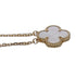 Vintage Alhambra Pendant Necklace 18K Yellow Gold