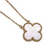 Vintage Alhambra Pendant Necklace 18K Yellow Gold