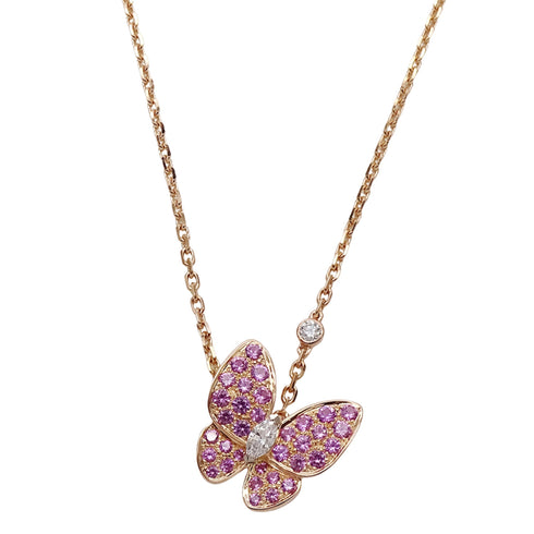 Pendant Necklace 18K Rose Gold