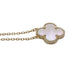 Vintage Alhambra Pendant Necklace 18K Yellow Gold