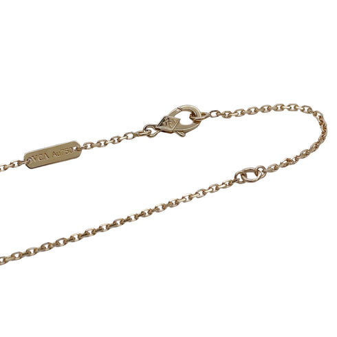 Vintage Alhambra Pendant Necklace 18K Yellow Gold