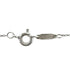 Triple Star Pendant Necklace Sterling Silver