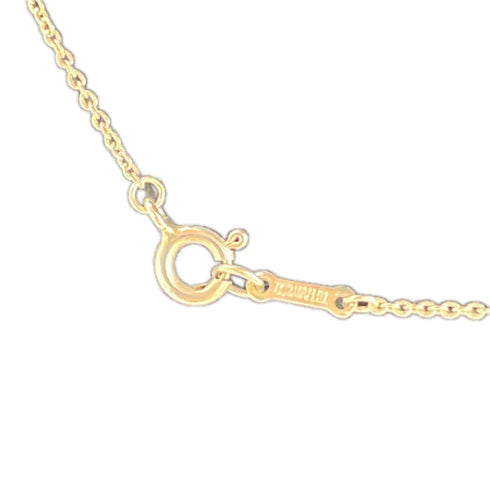 Elsa Peretti Pendant Necklace Sterling Silver 10mm