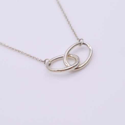 Elsa Peretti Pendant Necklace Sterling Silver 10mm