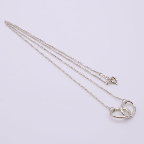 Elsa Peretti Pendant Necklace Sterling Silver 10mm