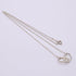 Elsa Peretti Pendant Necklace Sterling Silver 10mm