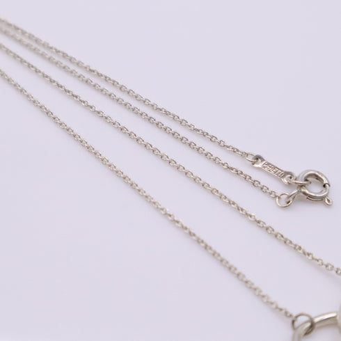 Elsa Peretti Pendant Necklace Sterling Silver 10mm