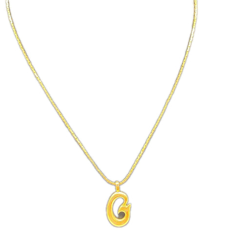 Pendant Necklace Gold