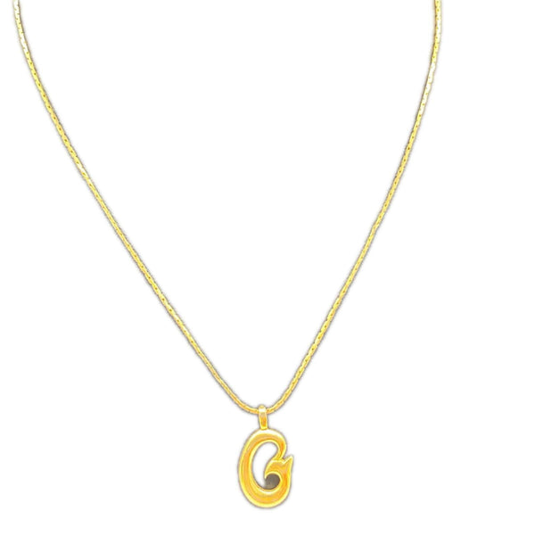 Pendant Necklace Gold