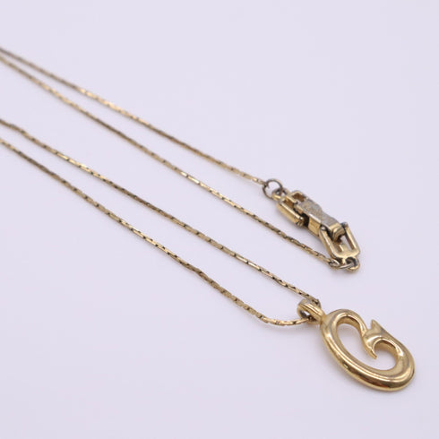 Pendant Necklace Gold