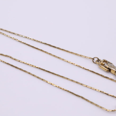 Pendant Necklace Gold