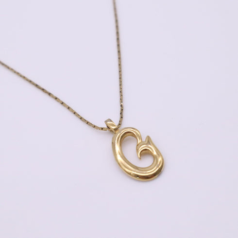 Pendant Necklace Gold