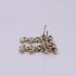 CC Logo Earrings Metal Gold-Tone Metal
