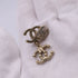 CC Logo Earrings Metal Gold-Tone Metal