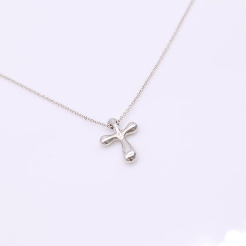 Elsa Peretti Pendant Necklace Sterling Silver 15mm